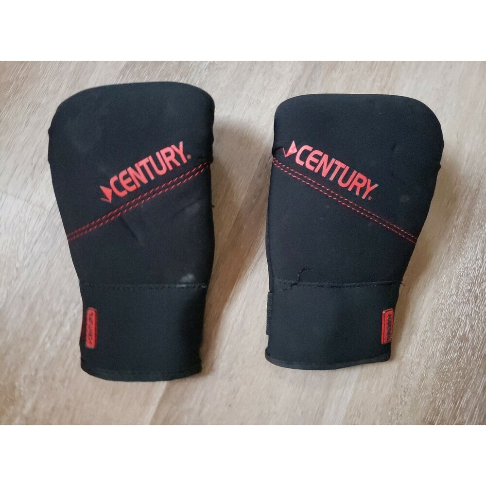 Century L/XL Black & Red Neoprene Boxing Gloves